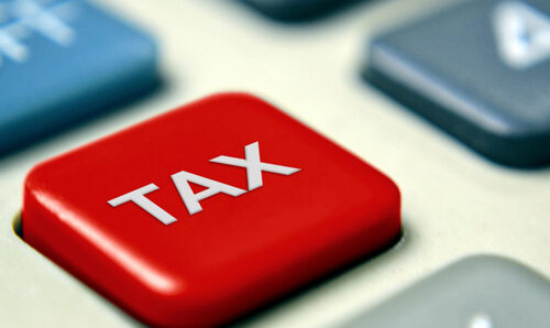 Tax Calculator with Red Button 2